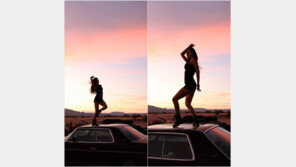 보라 실루엣 댄스, “섹시의 절정을 보여주네”