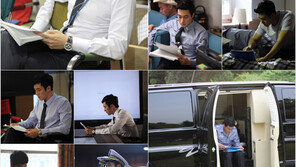 소지섭, 무결점 연기비법 보니…쉴 틈 없이 ‘대본 삼매경’