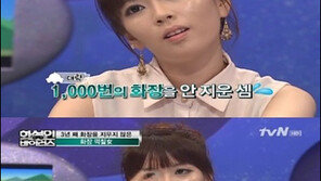 ‘화성인’ 화장떡칠녀 “3년 넘게 화장 안 지우고 덧칠만…” 경악