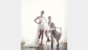 변정수, 결혼 18년차 리마인드 웨딩 ‘여전한 몸매’