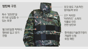 [단독]가볍고 젤리처럼 말랑한 ‘토종 방탄복’ 나왔다