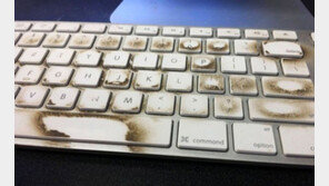 10년 동안 안 닦은 키보드, “내 키보드도 8년 후엔 저렇게?”