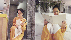 한가인, 토끼옷 입고 식사? ‘사랑스러워’