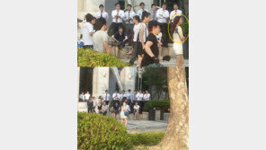 김하늘 등장에 넥타이 부대 총동원 ‘여신 돋네’