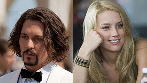 조니 뎁 23세 연하 열애, “엠버허드 진짜 예쁜데…”