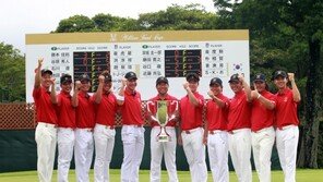 “역대 최약체? 역대 최강 팀워크!” 한일골프대항전 우승의 힘