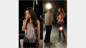 ‘헬로비너스’ 나라, 무보정 직찍…마네킹인줄 알았어! 