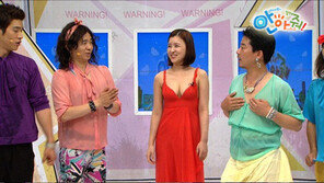 ‘안녕하세요’ 노출녀 등장…‘오인혜 드레스로 가슴 다 드러내’