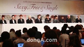 [SD포토] 슈퍼주니어, ‘저희 컴백했어요~’