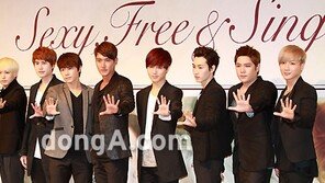 [SD포토]‘우리는 슈퍼주니어에요’
