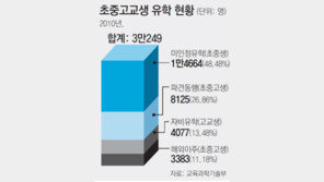 부모 한명만 함께 해외가도 초중생 자녀 유학 인정된다