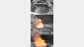 [영상] 화산에 쓰레기봉투 던지면, “무엇을 바라고 한 걸까?”