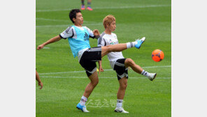 [포토] ‘K리그 올스타’ 이동국, 이근호와 밀착 훈련?