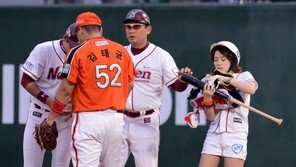 [포토] 넥센 배트걸 민수진 “내겐 너무 과분한 장비?”