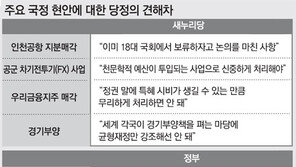 朴재정 “국정과제 미루지 않겠다”… 與 ‘연기론’ 정면돌파