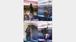 배누리, 클럽서 봉춤 추며 섹시 자태 발산