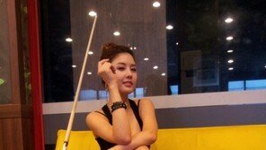 박은지, 당구장 담요 때문에 더 아찔해 ‘男心 무한 자극’