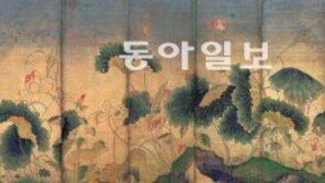 [O2/민화의 세계]‘수련도’ 속 하늘하늘 춤추는 군자들의 축제 정겨워라