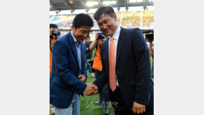 [포토] 수원 삼성 vs 경남FC, 양 감독 화기애애