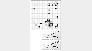 [바둑]제56기 국수전… 흑진 키우기 31, 33, 35 