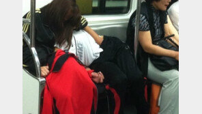 6호선 민망커플, 모자이크 걷어내니… “이럴수가?”