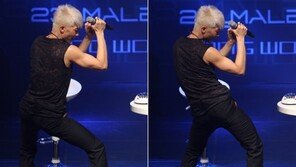 [포토] 장우영, 농도 짙은 엉덩이춤 ‘섹시’ 폭발