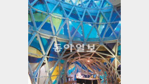 푸른 바다가 통째로 건물 안으로… 지니 서 설치작품