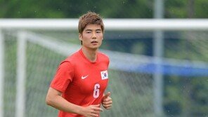 [포토] 기성용, 훈련 할 때는 진지하게