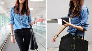 혜박 공항패션 ‘눈길’… “심플하면서도 완벽! 화제될 만해”