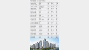 하반기 ‘매머드 아파트 단지’ 쏟아진다