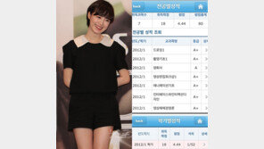 구혜선, 성적표 공개…성균관대 과수석 차지 ‘못하는 게 뭐야?’