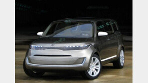 기아車, 카니발 대신 2014년 형 KV7로 승부? 