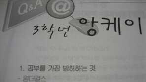 공부를 가장 방해하는 것, 작성자는 남자? ‘폭소’