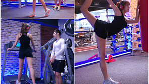 금단비 헬스장 직찍, 운동하며 ‘아찔’자세로 유연성 과시