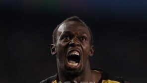 ‘번개’ 볼트 “런던서 전설이 되겠다”