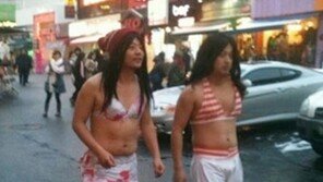 김준호, 비키니 입고 홍대녀 변신 ‘보면 후회하는 사진’