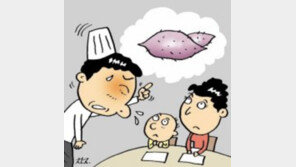 외식업계 고구마 메뉴가 사라졌어요