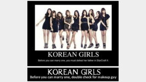 해외 누리꾼, 소녀시대 사진 인용 ‘성형 비난’