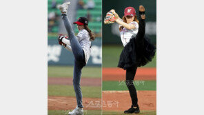  손연재-김리회, 하이킥 시구 종결자…리듬체조와 발레 100% 활용