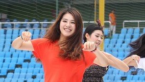 [포토] 치어리더, 연습도 한 섹시 하네~