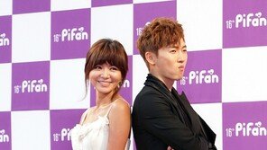 [포토] ‘16회 피판’ 장서희-장우혁, ‘잘 어울리죠?’