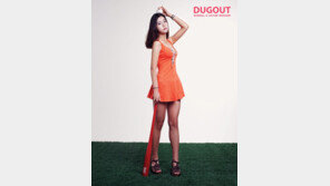 ‘넥센 배트걸’ 유은하, ‘섹시발랄’ 숨겨진 관능미 폭발