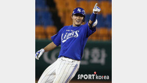 [포토] 이지영, 길고 긴 연장전 끝에 회심의 역전타!