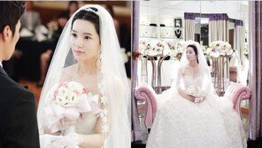남규리, 볼륨 넘치는 여신 드레스 자태 ‘신랑은 누구?’