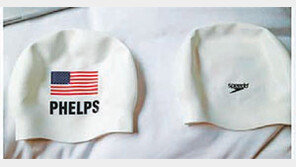 [런던올림픽 D-6]수영 모자 로고 규제… 뿔 난 펠프스