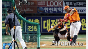 [올스타전 포토] 김태균 ‘내가 대한민국 홈런왕!’