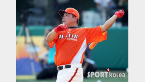 [올스타전] 김태균 “아내와의 약속 지켜 기뻐…목표 달성 못해 아쉽다”