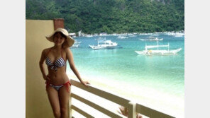 한그루, 완벽 비키니 자태 공개 ‘베이글녀 종결’