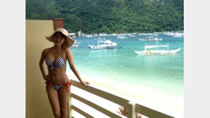 한그루, 작아 보이는 한뼘 비키니 ‘글래머 몸매 폭발’