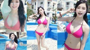 ‘한가인 도플갱어’ 고두림, 아찔 비키니 몸매… “진정한 베이글녀”